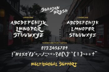 Brush Font