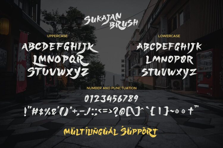 Brush Font