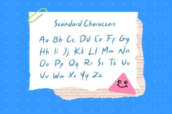 Handwritten Market Font