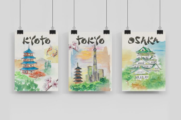 Japan Brush Style Font