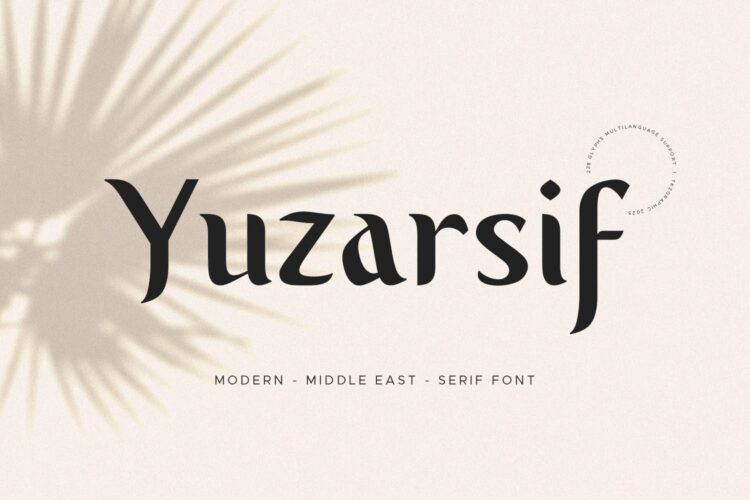 Modern Serif Font