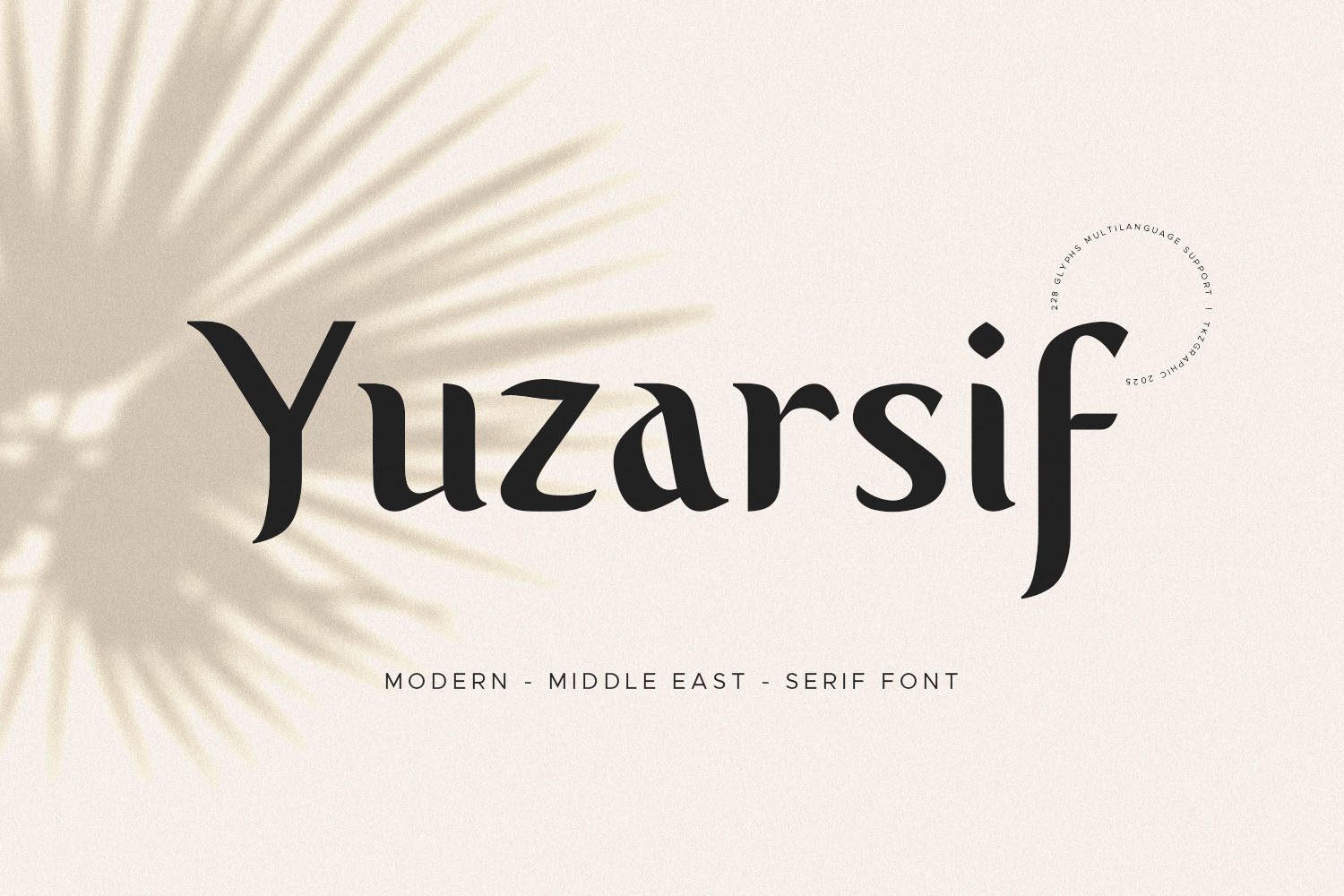 Modern Serif Font