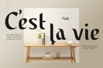 Modern Serif Font