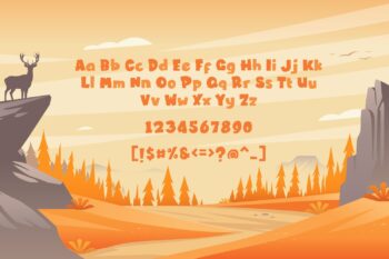 playful display font