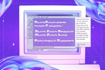 Y2K Display Font