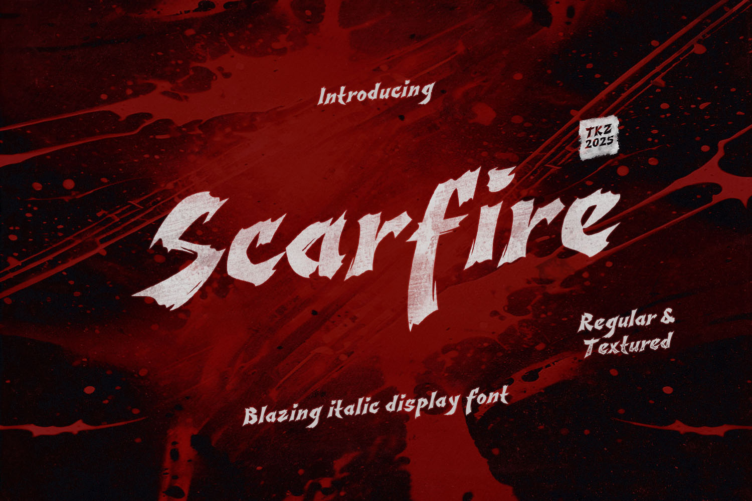 Scarfire - Display Font