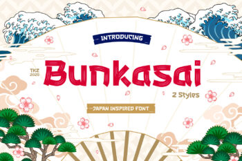 Bunkasai-japan-inspired-font