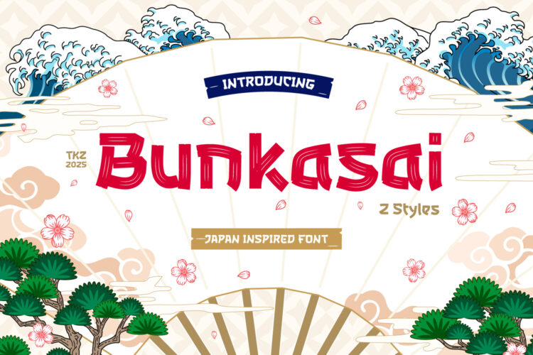 Bunkasai-japan-inspired-font