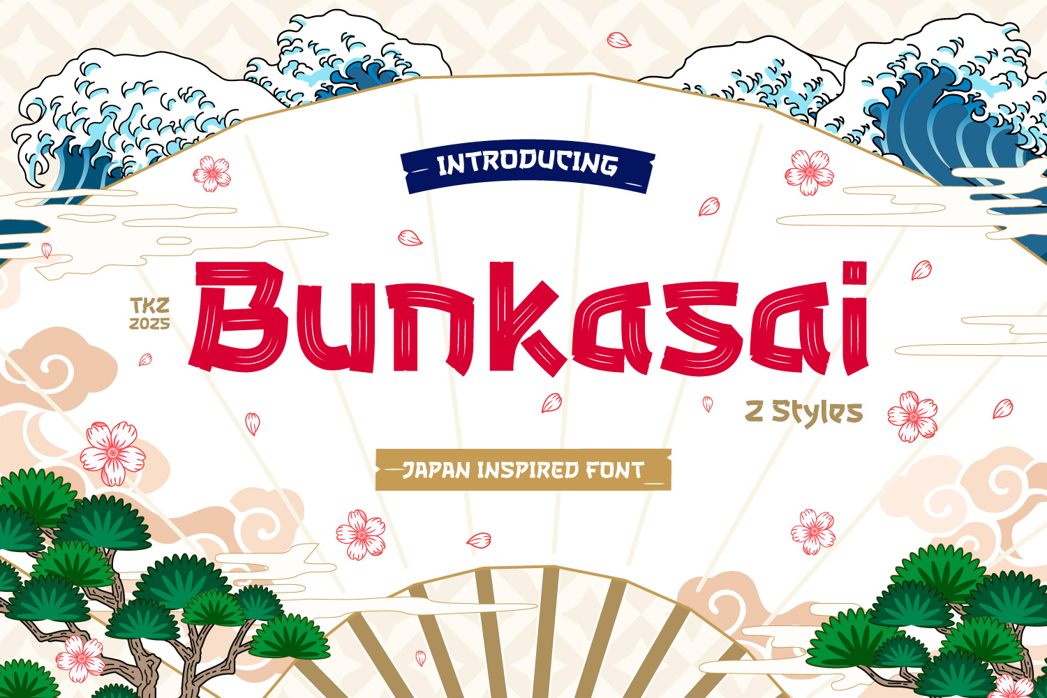 Bunkasai-japan-inspired-font