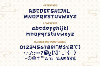 Bunkasai-japan-inspired-font